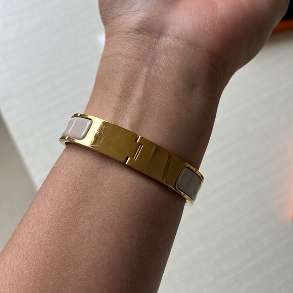 Hermes Clic H Bracelet. Size PM - Picture 3 of 11